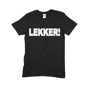 T-shirt Men’s LEKKER Black – Biltong and Boerewors